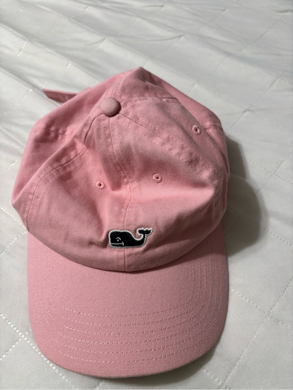 Vineyard Vines Pink Whale Baseball Cap